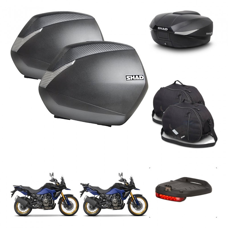SHAD Baul SH58 + soporte montaje maletas SH36 accesorios KIT-476859