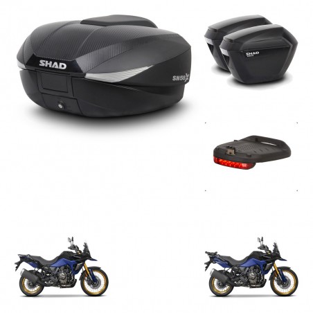 SHAD Maletas sh23 + soporte montaje baul SH58 accesorios KIT-476860