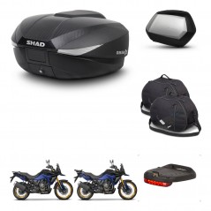 SHAD Maletas SH35 PREMIUM + soporte montaje baul SH58 accesorios KIT-476862