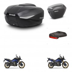 SHAD Maletas sh23 alu + soporte montaje baul SH58 accesorios KIT-476863