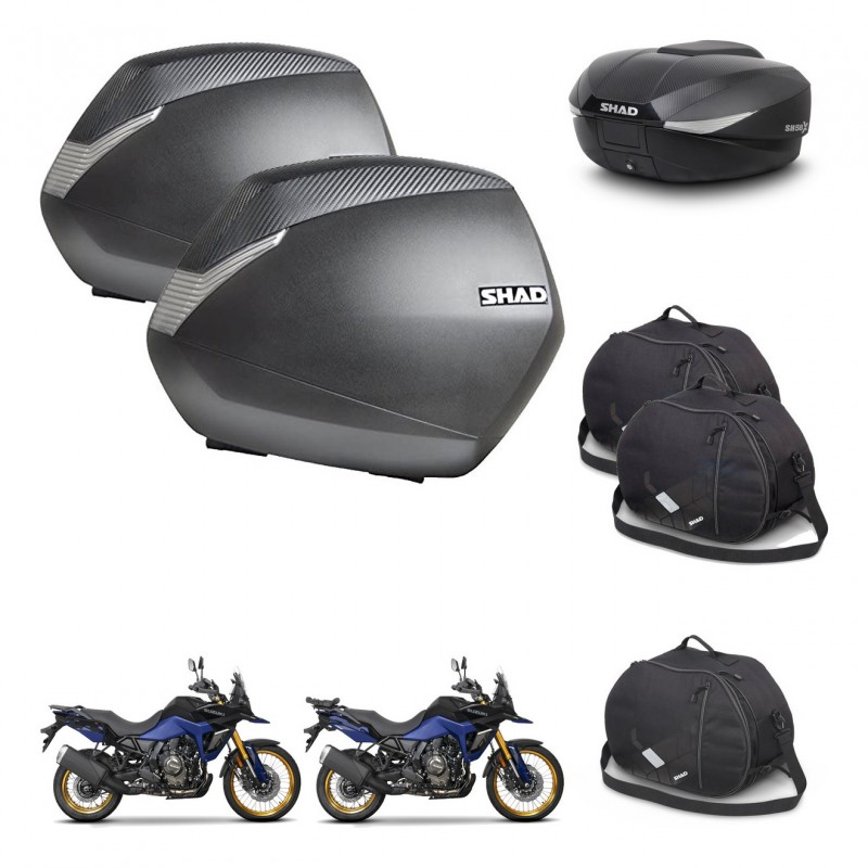 SHAD Baul SH58 + soporte montaje maletas SH36 accesorios KIT-476865