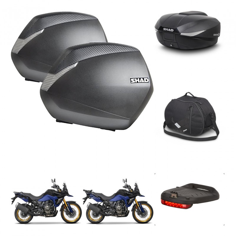 SHAD Baul SH58 + soporte montaje maletas SH36 accesorios KIT-476870