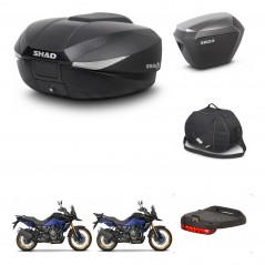 SHAD Maletas sh23 alu + soporte montaje baul SH58 accesorios KIT-476875