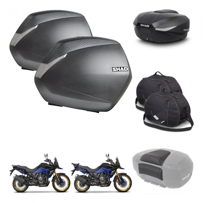 SHAD Baul SH58 + soporte montaje maletas SH36 accesorios KIT-476877