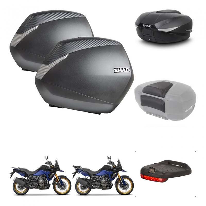 SHAD Baul SH58 + soporte montaje maletas SH36 accesorios KIT-476882