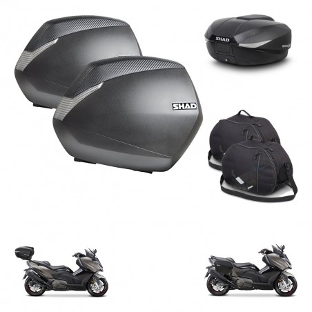 SHAD Baul SH58 + soporte montaje maletas SH36 accesorios KIT-476949