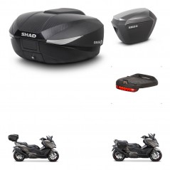 SHAD Maletas sh23 alu + soporte montaje baul SH58 accesorios KIT-476959