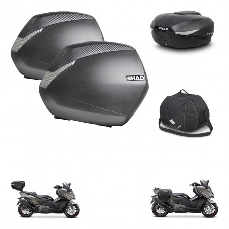 SHAD Baul SH58 + soporte montaje maletas SH36 accesorios KIT-476960