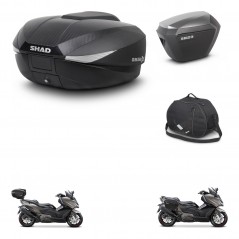 SHAD Maletas sh23 alu + soporte montaje baul SH58 accesorios KIT-476965