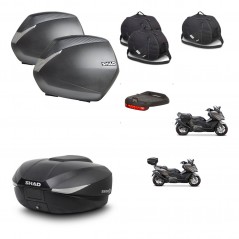 SHAD Baul SH58 + soporte montaje maletas SH36 accesorios KIT-476967