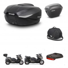 SHAD Maletas sh23 alu + soporte montaje baul SH58 accesorios KIT-476971