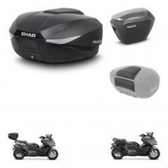 SHAD SH23 alu suitcases + mounting bracket SH58 trunk accessories KIT-476977