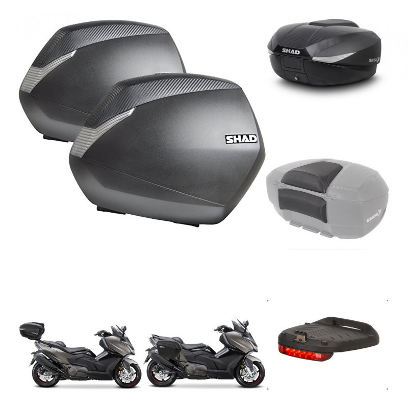SHAD Baul SH58 + soporte montaje maletas SH36 accesorios KIT-476978
