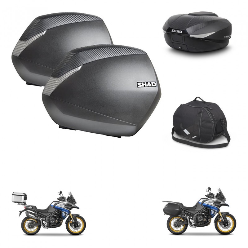 SHAD Baul SH58 + soporte montaje maletas SH36 accesorios KIT-477008