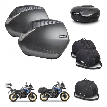 SHAD Baul SH58 + soporte montaje maletas SH36 accesorios KIT-477009