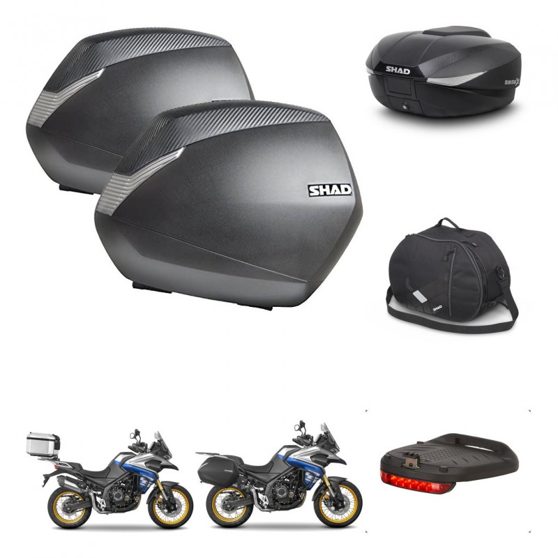 SHAD Baul SH58 + soporte montaje maletas SH36 accesorios KIT-477014