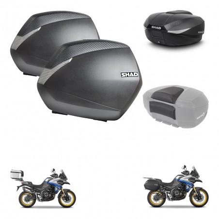 SHAD Baul SH58 + soporte montaje maletas SH36 accesorios KIT-477020