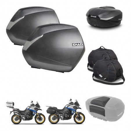 SHAD Baul SH58 + soporte montaje maletas SH36 accesorios KIT-477021