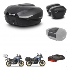 SHAD Maletas sh23 + soporte montaje baul SH58 accesorios KIT-477028
