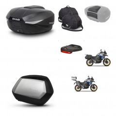 SHAD SH35 PREMIUM suitcases + mounting bracket SH58 trunk accessories KIT-477030