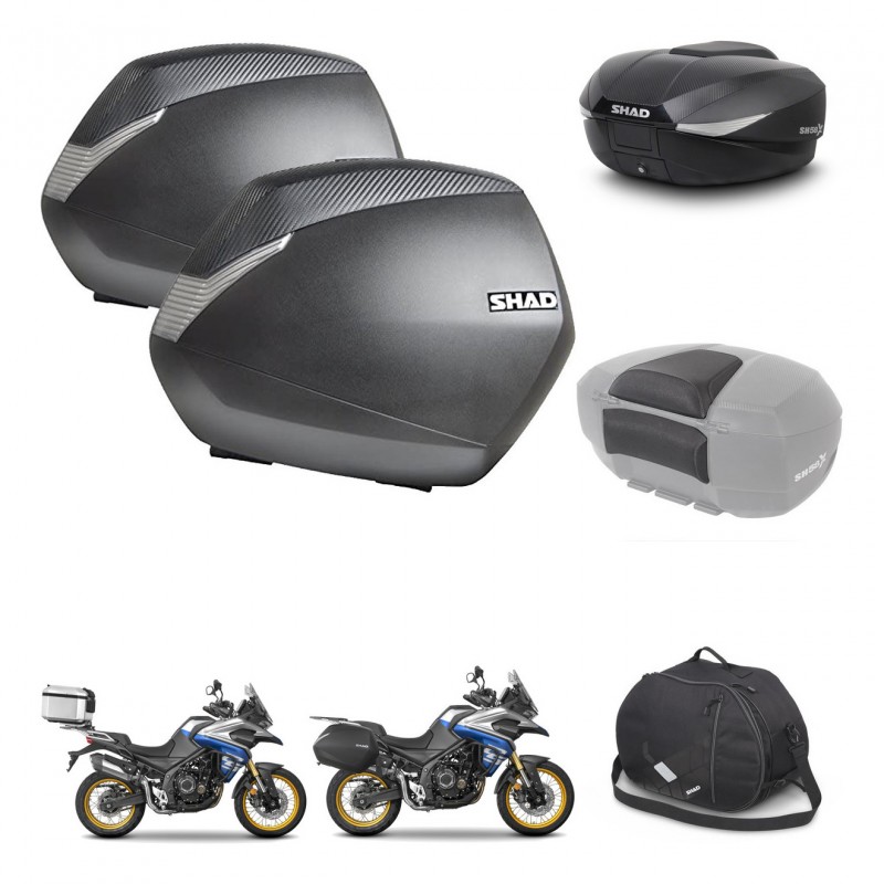 SHAD Baul SH58 + soporte montaje maletas SH36 accesorios KIT-477032