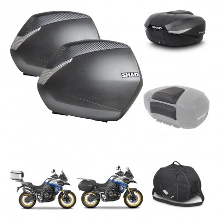 SHAD Baul SH58 + soporte montaje maletas SH36 accesorios KIT-477032