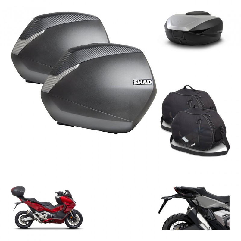SHAD Baul SH59 + soporte montaje maletas SH36 accesorios 59L KIT-477045