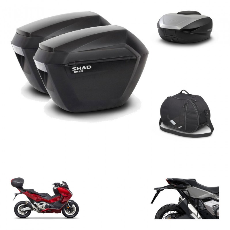 SHAD Baul SH59 + soporte montaje maletas sh23 accesorios 59L KIT-477058