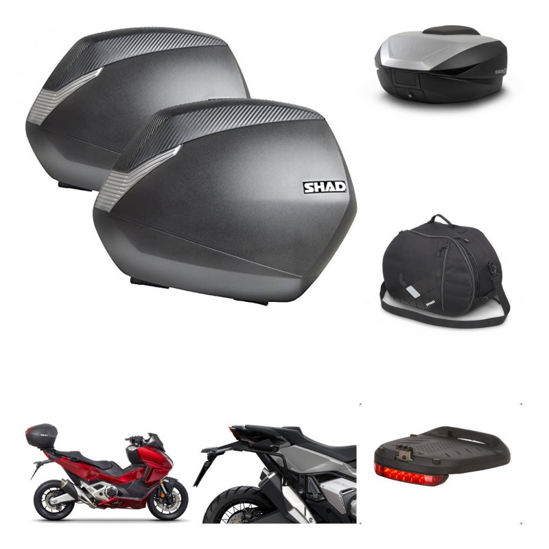 SHAD SH59 trunk + mounting bracket SH36 suitcases accessories 59L KIT-477062