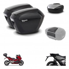 SHAD SH59 trunk + mounting bracket sh23 suitcases accessories 59L KIT-477070