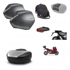 SHAD SH59 trunk + mounting bracket SH36 suitcases accessories 59L KIT-477075