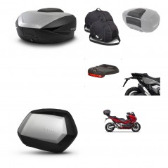 SHAD SH35 PREMIUM suitcases + mounting bracket SH59 trunk accessories 59L KIT-477078