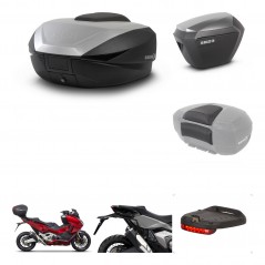 SHAD SH23 alu suitcases + mounting bracket SH59 trunk accessories 59L KIT-477079