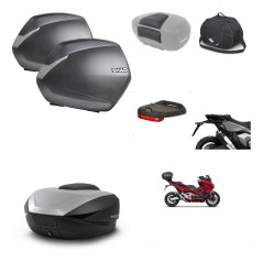 SHAD SH59 trunk + mounting bracket SH36 suitcases accessories 59L KIT-477086