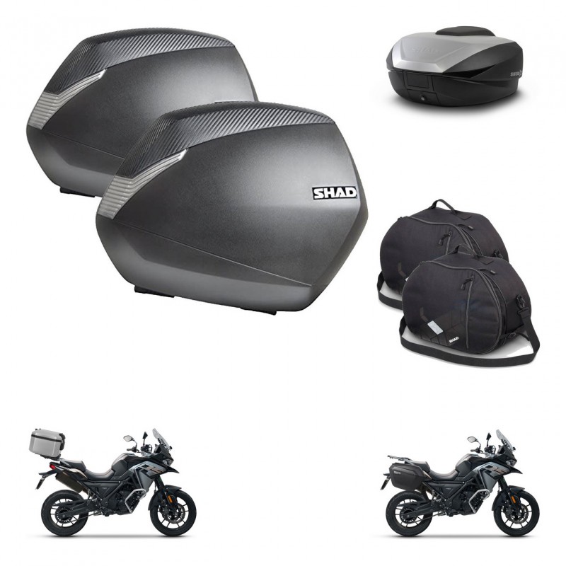 SHAD Baul SH59 + soporte montaje maletas SH36 accesorios 59L KIT-477093