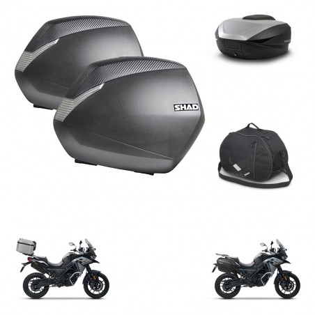 SHAD Baul SH59 + soporte montaje maletas SH36 accesorios 59L KIT-477104