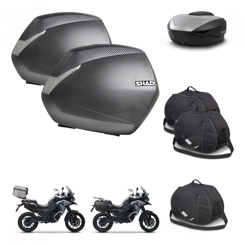 SHAD Baul SH59 + soporte montaje maletas SH36 accesorios 59L KIT-477105