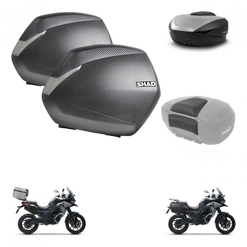 SHAD Baul SH59 + soporte montaje maletas SH36 accesorios 59L KIT-477116