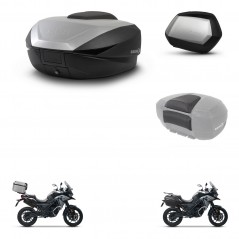 SHAD Maletas SH35 PREMIUM + soporte montaje baul SH59 accesorios 59L KIT-477119