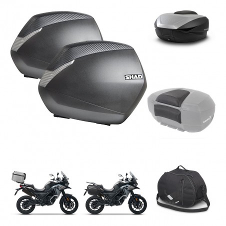 SHAD Baul SH59 + soporte montaje maletas SH36 accesorios 59L KIT-477128