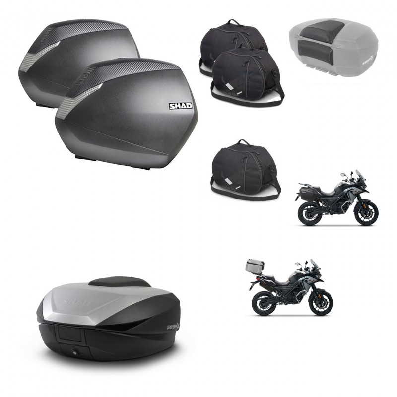 SHAD Baul SH59 + soporte montaje maletas SH36 accesorios 59L KIT-477129