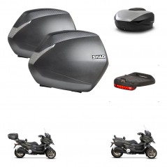 SHAD SH59 trunk + mounting bracket SH36 suitcases accessories 59L KIT-477146