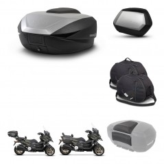 SHAD SH35 PREMIUM suitcases + mounting bracket SH59 trunk accessories 59L KIT-477168