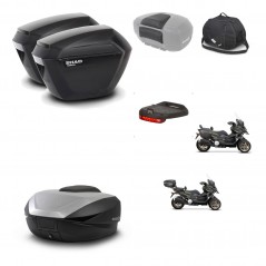 SHAD SH59 trunk + mounting bracket sh23 suitcases accessories 59L KIT-477184