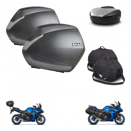 SHAD Baul SH59 + soporte montaje maletas SH36 accesorios 59L KIT-477189