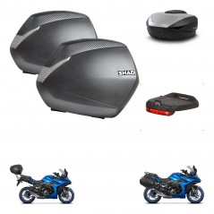 SHAD SH59 trunk + mounting bracket SH36 suitcases accessories 59L KIT-477194