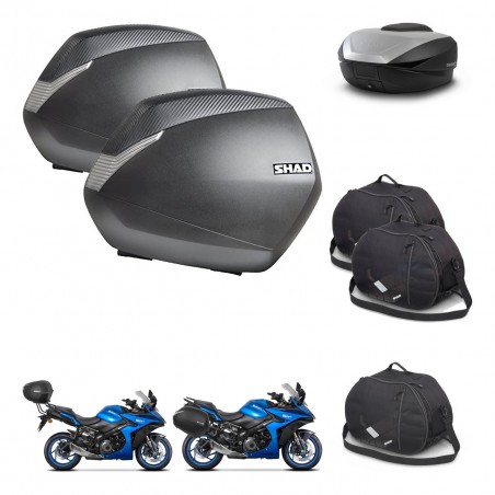 SHAD Baul SH59 + soporte montaje maletas SH36 accesorios 59L KIT-477201