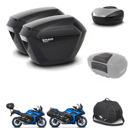 SHAD Baul SH59 + soporte montaje maletas sh23 accesorios 59L KIT-477226