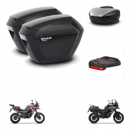 SHAD Baul SH59 + soporte montaje maletas sh23 accesorios 59L KIT-477244
