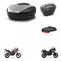 SHAD Maletas sh23 alu + soporte montaje baul SH59 accesorios 59L KIT-477247